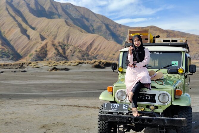 1 Day - Bromo Afternoon Siesta Tour start MALANG or SURABAYA // 11:00 - 18:00 - Whispering Sands and the Black Sand Desert: When Photos Go From Nice to Addictive