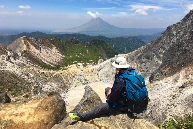 1 week private round trip North Sumatra - Day 5: Sibayak volcano climb, plus hot springs or Lingga village