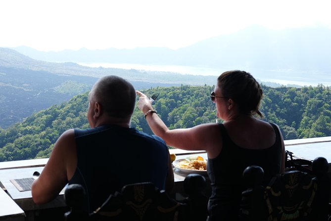 2-Day Private Sightseeing Tour of Bali with Hotel Pickup - Coffee plantation and a Mt Batur view, without pretending you’re doing a hike