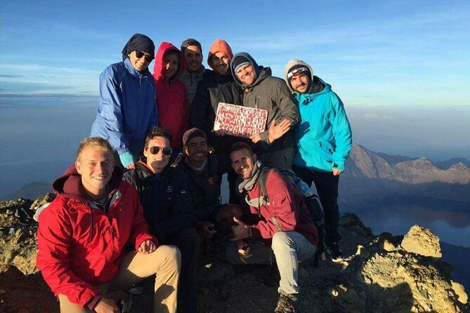 3 days 2 night trekking Rinjani to Summit and lake - Day 3 Senaru crater rim sunrise and the 5-hour descent