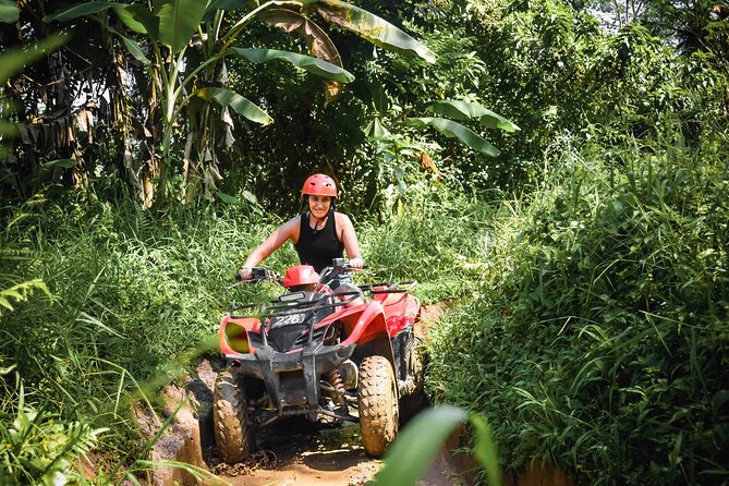 Amazing Kuber ATV Quad Bike Experience in Bali and Tunnel - The route experience: tunnels, waterfalls, caves, rice fields, and wet trail action