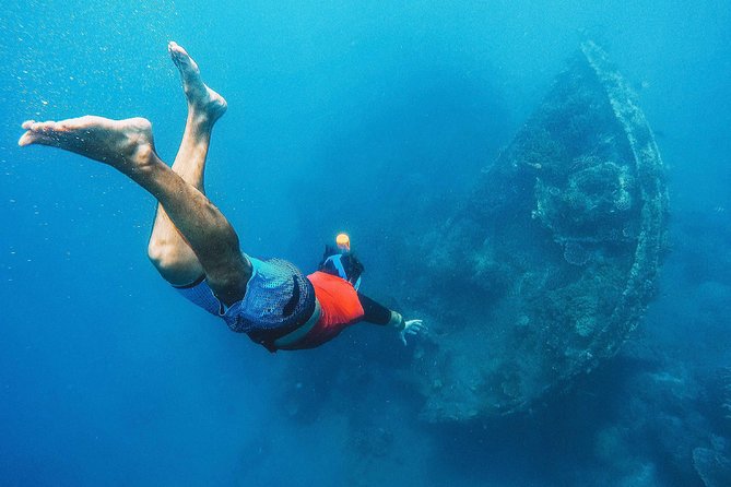 Amed Bali Snorkelling: Japanese Shipwreck & Vienna Beach Tour - Japanese Shipwreck Point at Amed Wreck: the payoff of the whole day