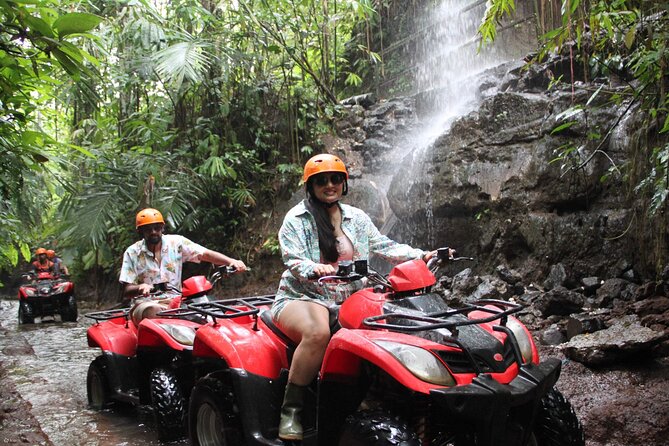 ATV Quad Bike and Rafting with Private Transfer, Lunch - Quad bike time: 2 hours through rice, jungle, mud, and caves