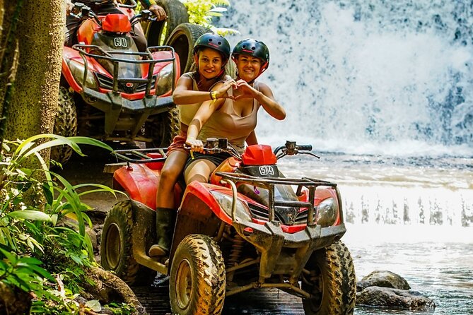 ATV Quad Bike Bali with Gorilla Cave & Lunch at Cretya Sunset - First Ride, First Safety, Then the Mud Happens