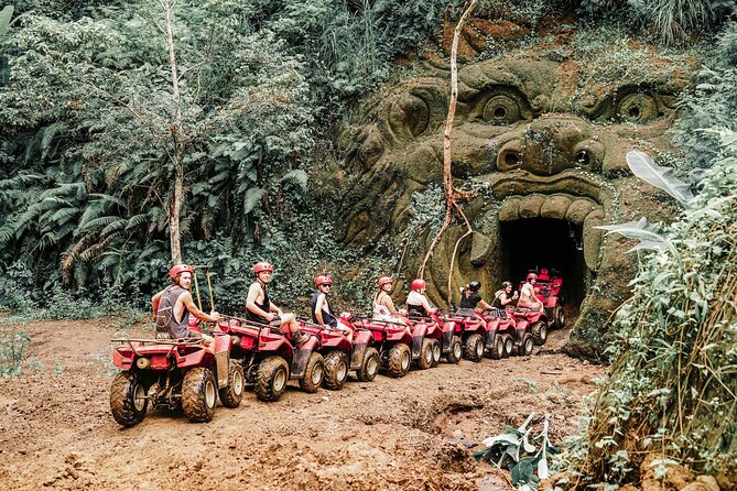 ATV Quad Bike Bali with Waterfall Gorilla Cave and Lunch - Quick hits for this Ubud ATV quad bike tour