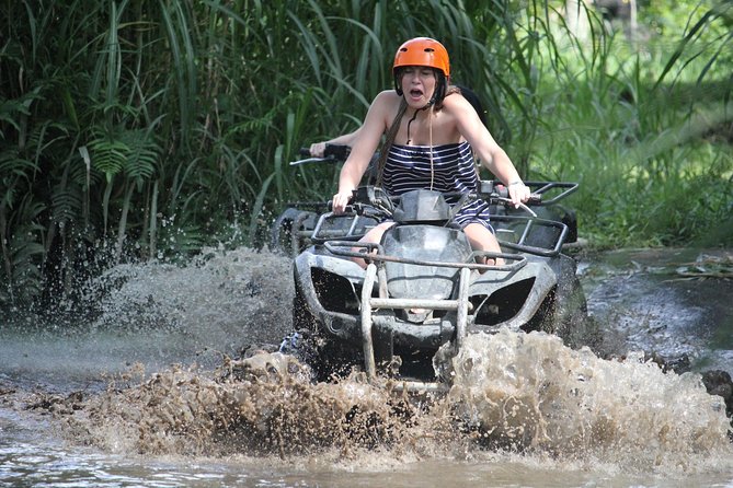 ATV Ubud and Ayung River Rafting - ATV safari at Alasan Adventure: solo or tandem, plus safety basics
