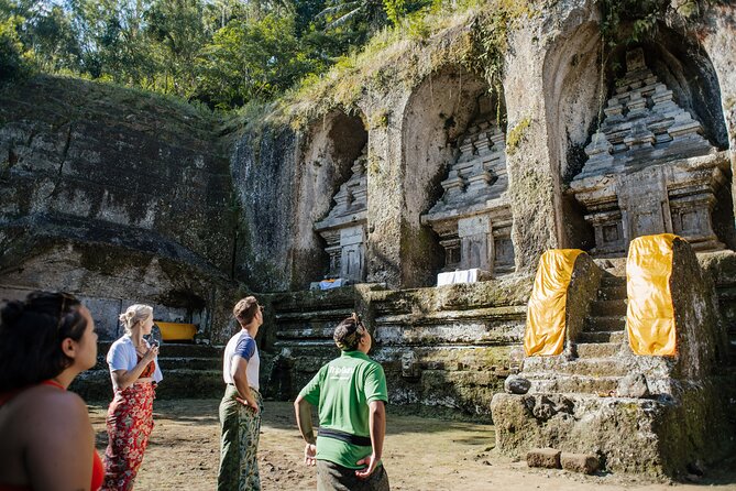 Bali Adventure Tour: Hidden Canyon, Tegenungan Waterfall, Goa Gajah temple - Tegenungan Waterfall near Ubud: the steps are the workout