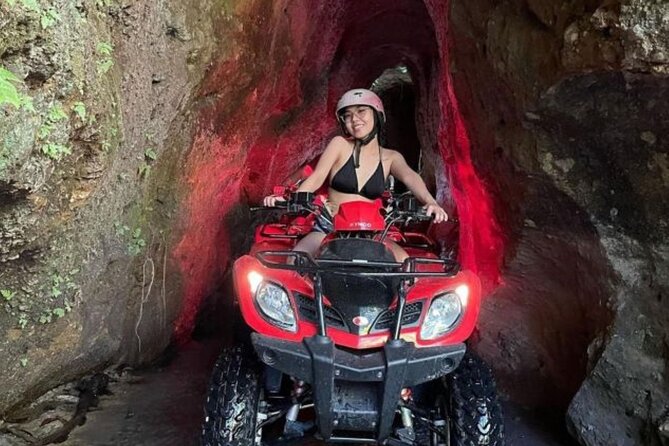 BALI ATV Kuber Through Historic Tunnel and Scenic Waterfalls - The big idea: ATV power, tunnel cool air, waterfall scenery
