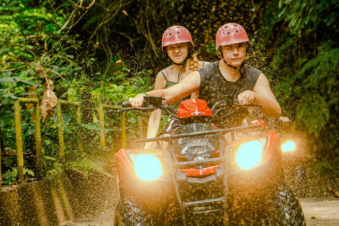 BALI ATV Kuber Through Historic Tunnel and Scenic Waterfalls - Riding through the historic tunnel: damp air and a real shift in feel