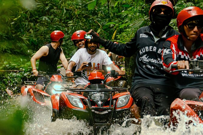 BALI ATV Kuber Through Historic Tunnel and Scenic Waterfalls - Muddy jungle trails and the waterfall approach