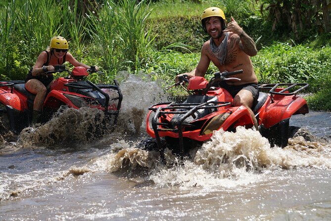 Bali ATV (Quad) Adventure - Best and Challenging - Lunch, shower, boots, and towel: the comfort side of adventure