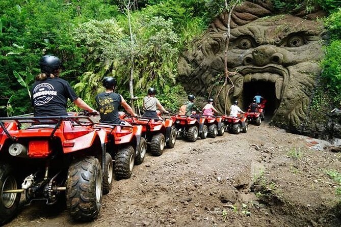 Bali ATV Quad Adventure - Ubud Monkey Forest and Waterfall - Tegenungan Waterfall: big views, steep stairs, and a weather reality check