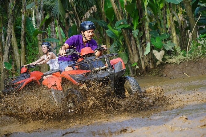 Bali ATV Quad Bike with Monkey Forest and Tegenungan Waterfall - ATV, monkeys, and a waterfall in one Ubud day