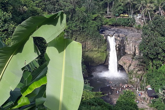 Bali ATV Rafting And Ubud Waterfall Private Tour - Tegenungan Waterfall: classic green views with a pro guide and stairs