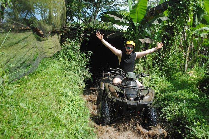Bali ATV Ride Adventure and Bali Swing Packages - All Inclusive - ATV through rice fields and village life, not a speed run