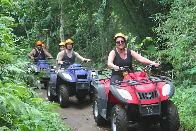 Bali ATV Ride and Bali Swing Packages : Best Quad Bike Trip - Off the bike: lockers, towels, shower, then buffet lunch