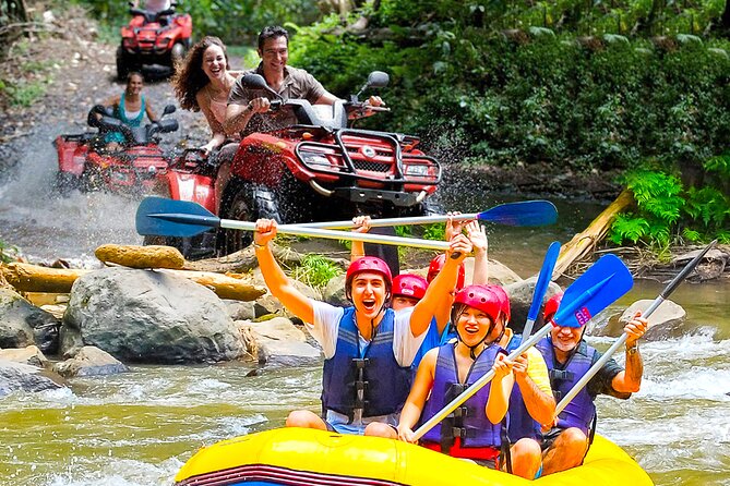 Bali ATV Ride and White Water Rafting - Ayung River White-Water Rafting: Safety Talks, Waterfalls, and the Stair Workout