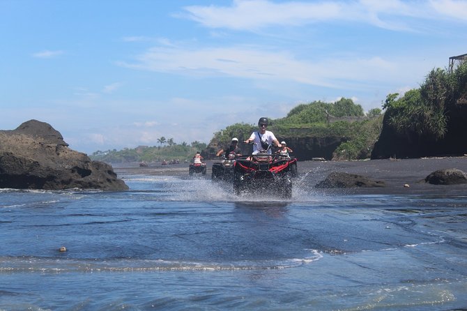Bali ATV Ride In the beach black sand atv tour - Kuta and Canggu Along the Way: Passing Through Two Different Bali Moods