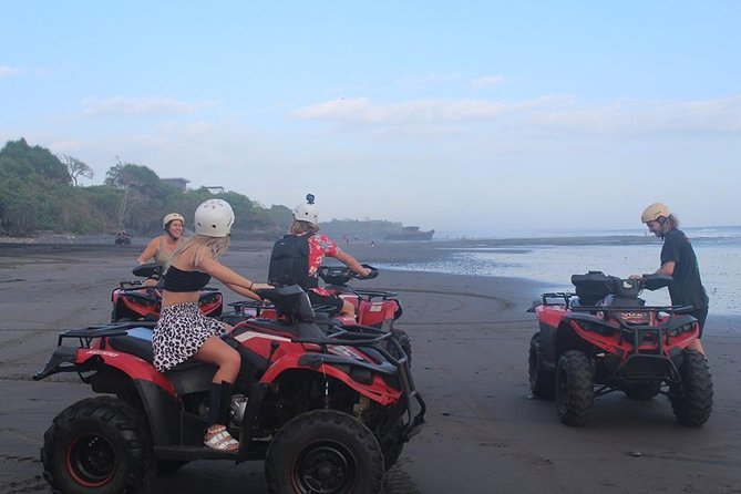 Bali ATV Ride In the beach sunset atv tour - Lunch and the pace: adrenaline with a bit of comfort built in