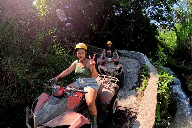 Bali ATV Ride Ubud Waterfall, Ricefield,River,Barong Cave, Lunch - Barong Cave stop: the twist beyond typical ATV trails