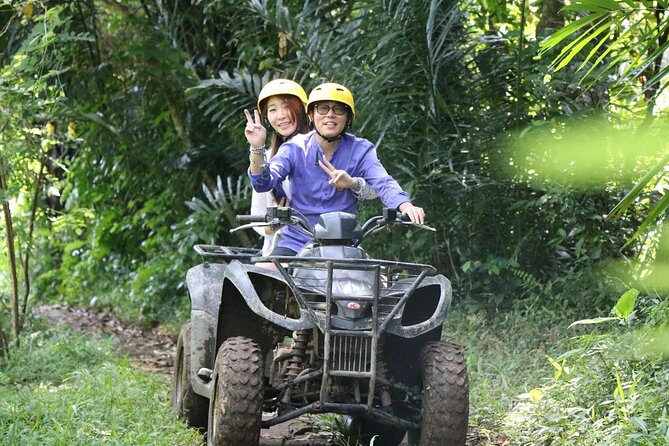 Bali ATV Ride waterfall jungle and rice fild track ubud - Private tour means more control over the day