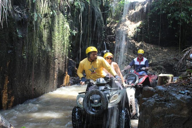Bali Atv Riding through Cave and Waterfall - Cave and Waterfall Moments: Where the Adventure Gets Real