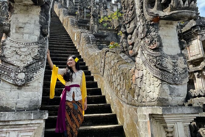 Bali best instagrammable sport tour - Stop 3: Tibumana Waterfall, Jungle Views, and Swimwear-Style Photo Time