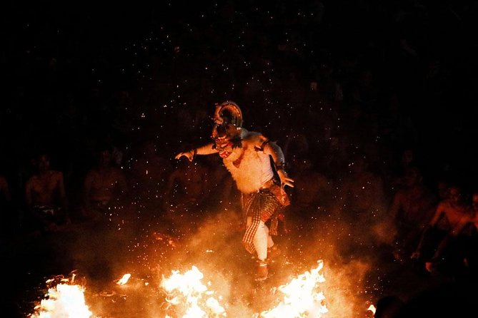 Bali Half Day Tour - Uluwatu Temple Sunset, Kecak Fire Dance, Jimbaran Dinner - Entering Uluwatu Temple for Sunset and Monkey-Proofing