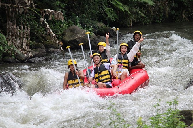 Bali Jungle Swing and White Water Rafting All Inclusive - Stop 2: Bali Pertiwi rafting on the Ayung River, the 11 km reality check
