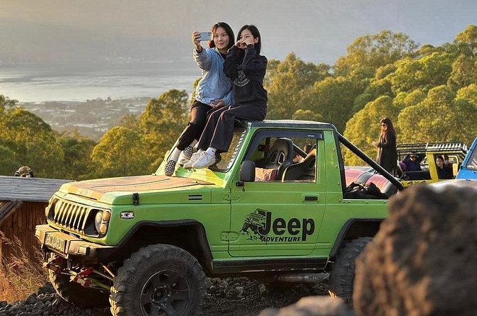 Bali Mount Batur Jeep Sunrise and Black Lava Jeep Tour - Black lava and sand fields: what you learn makes it more fun