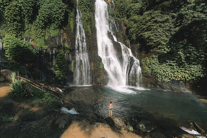 Bali Private Tour: Handara Iconic Gate, Watefall and Temple - Banyumala Twin Waterfalls: three falls and a natural pool moment