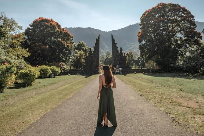 Bali Private Tour: Handara Iconic Gate, Watefall and Temple - The lunch and water that keep you from melting