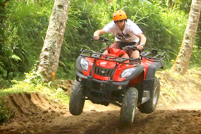 Bali Quad Bike Adventure - Ubud Best ATV Ride Activity - Getting set up: safety gear, lockers, towels, and showers