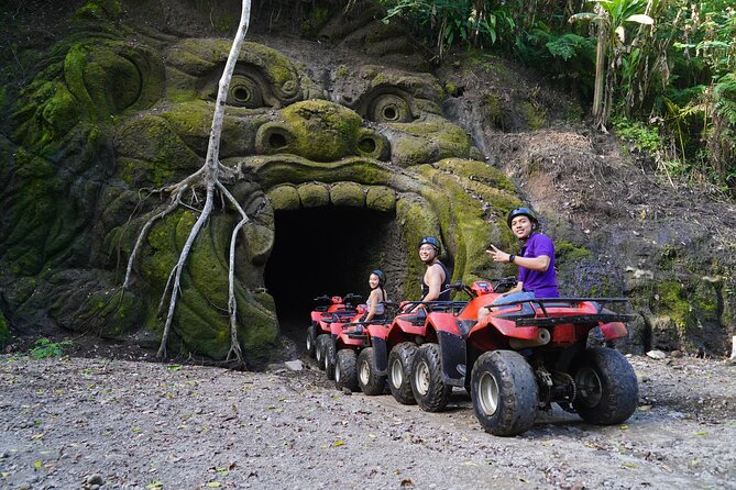 Bali Quad Bike Through Gorilla Cave - Monkey Forest and Waterfall - Getting From Your Hotel: Private Pickup That Keeps the Day Moving