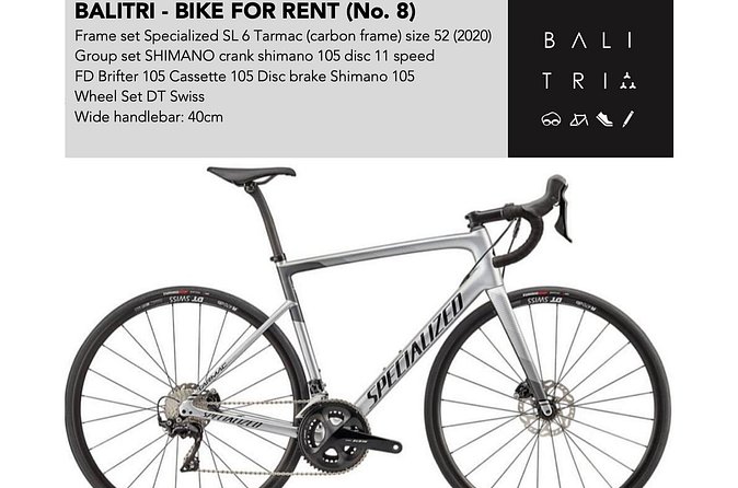 Bali road bike hire / rent - Practical Tips Before You Commit