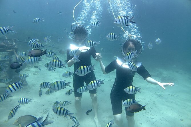 Bali Sea Walker Under Water Experience With Hotel Transfer - What You’re Really Doing: Breathing Air and Walking 5 to 7 Meters Down