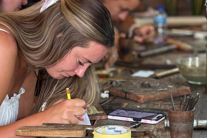 Bali Seminyak Silver Class Activity and Take Your Own Creation - Evening Class and Gold Plating Options, So You Can Fit It Into Bali