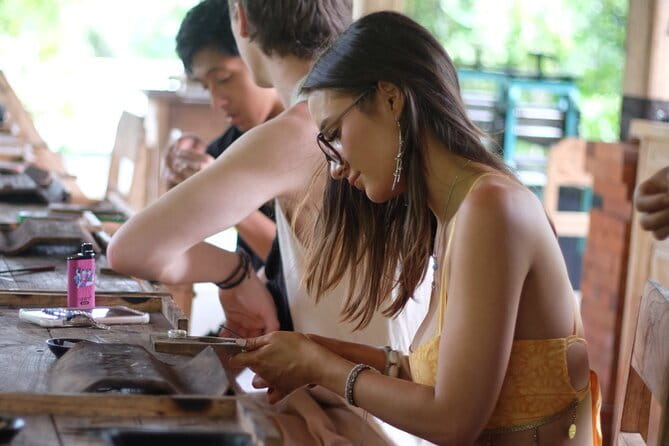 Bali Sidemen Silver Class Making with 7 Gram of Silver - Coffee break and Balinese snack during the class