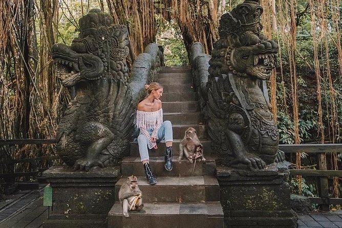 Bali Sunset: Uluwatu Temple - Kecak Dance- Jimbaran Bay - Uluwatu Temple: Clifftop Sunset, Temple Etiquette, and Monkey Reality