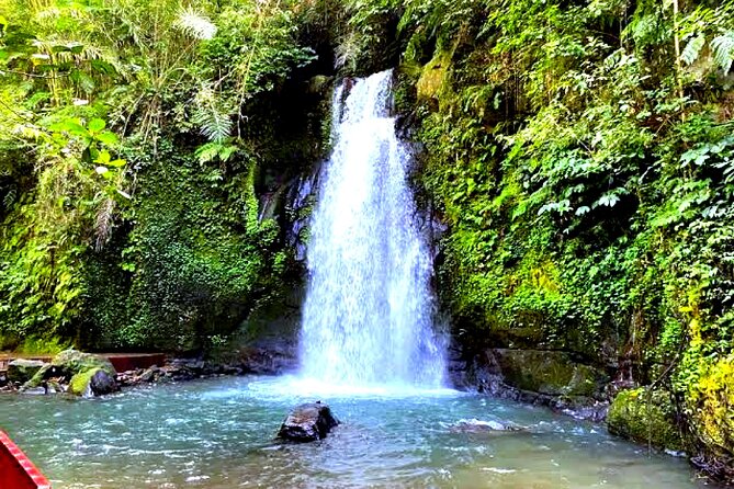 Bali Ubud Zipline Jungle Swing and Waterfall Tour - Waterfall time: hike down, mist, and the natural pool option