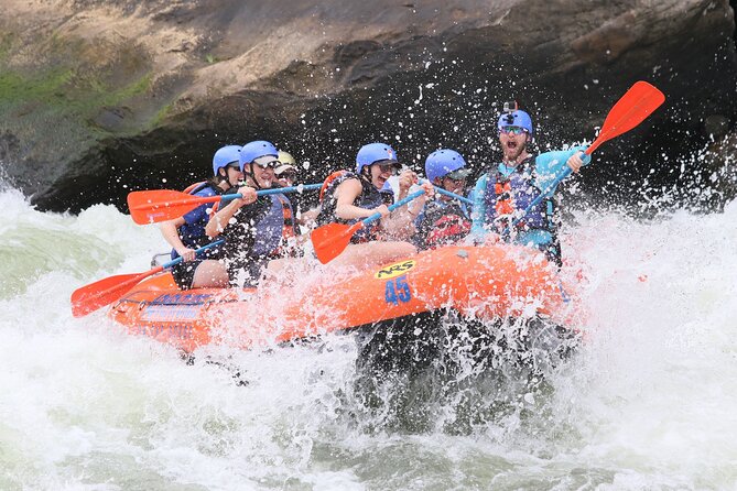 Bali White Water Rafting with No Steep Access - Lunch breaks in Ubud, buffet food with jungle views