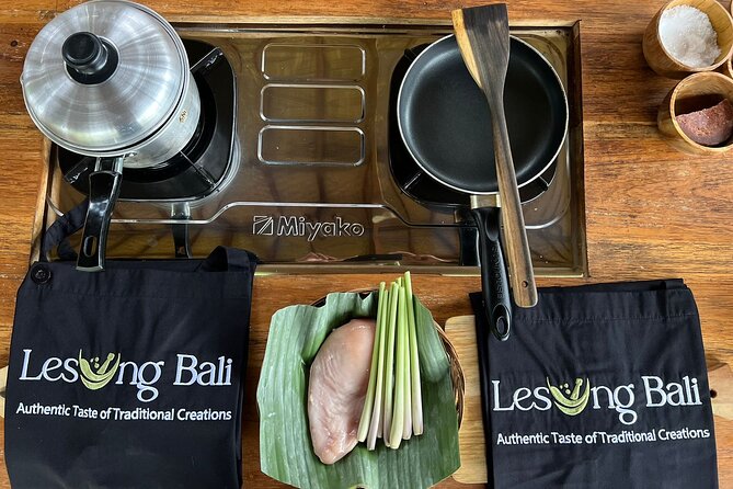 Balinese Cooking Class with Traditional Market Tour - The Traditional Open Kitchen Lunch: Your 5 Courses, Your Work