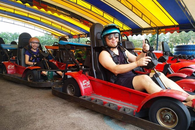 Batam Transport With Female Driver - Passing by a local market after work: seeing Batam in real time