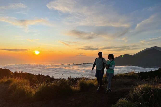 Batur Hike : Mount batur Sunrise Hike & Natural Hotspring - From early pickup to hotel return by 12:30 WIB