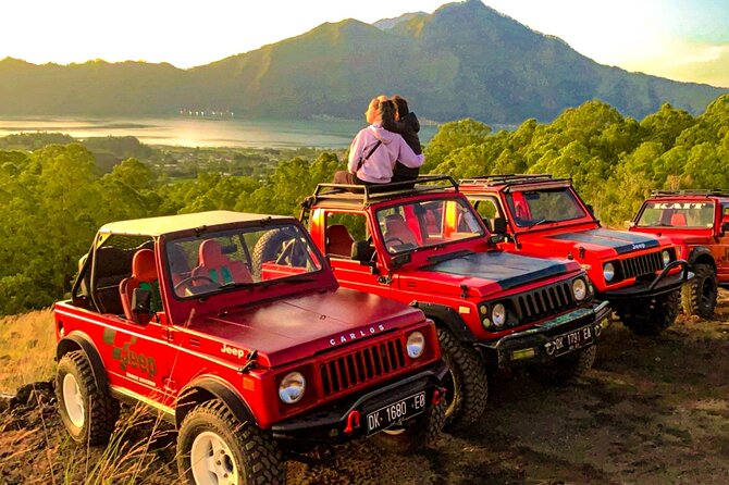 Batur Volcano Sunrise Jeep - The jeep ride up: off-road fun plus “what am I seeing” facts