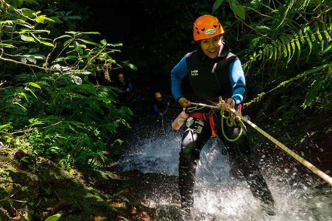 Beginner Canyoning trip in bali "Banyuwana canyon" - First Rappels and Canyon Skills: Lanyards, Abseils, and Hand Signals