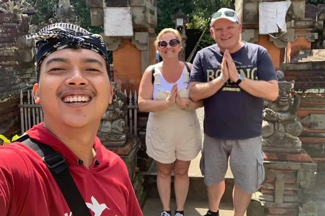 Best of Ubud Private Day Tour with All Inclusive - Tegenungan Waterfall: cool air, clean water, and stairs