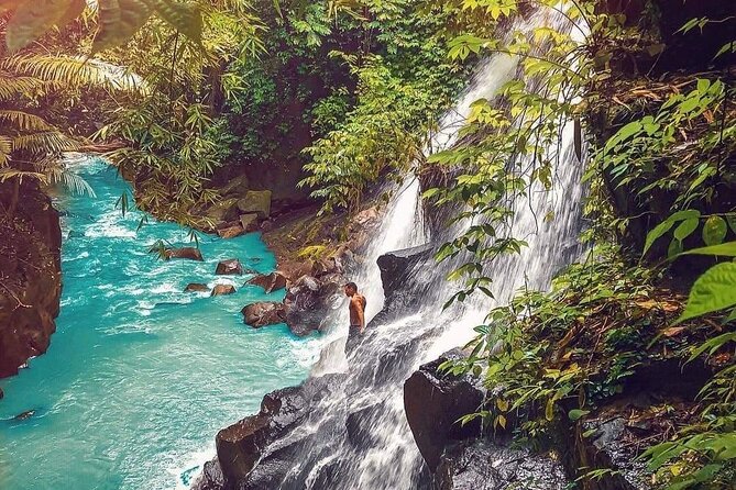 Best of Ubud Waterfalls, Tegalalang Rice Terrace & Jungle Swing - Stop 3: Tibumana Waterfall, Quiet Feel and a Real Swim Option