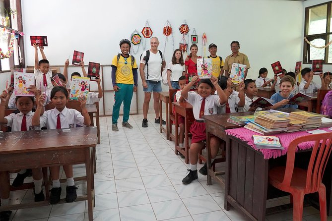 Bike ride in the rice fields, Bali countryside - The School Visit: Only If It’s a School Day