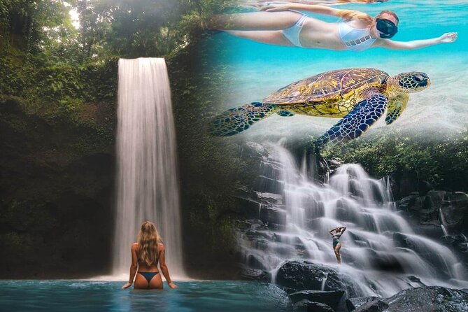 Blue Lagoon Snorkeling - Lunch - Kantolampo - Tibumana Waterfall - Tibumana Waterfall: 20 Metres, a Clear Pool, and a Temple Story